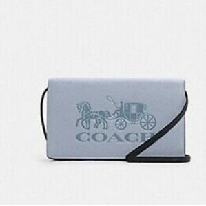 Coach Anna Clutch Crossbody Bag